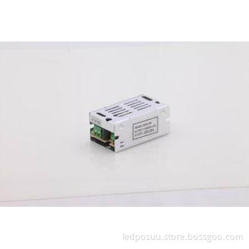 CE RoHS 15W LED Strip 12v Power Supply Single Output With O